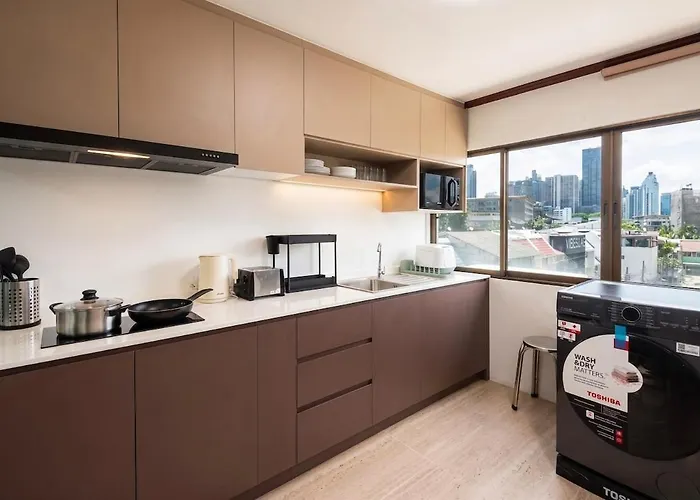 公寓 Luxury 3br 230sqm 5 Min To Bts Sukhumvit 26